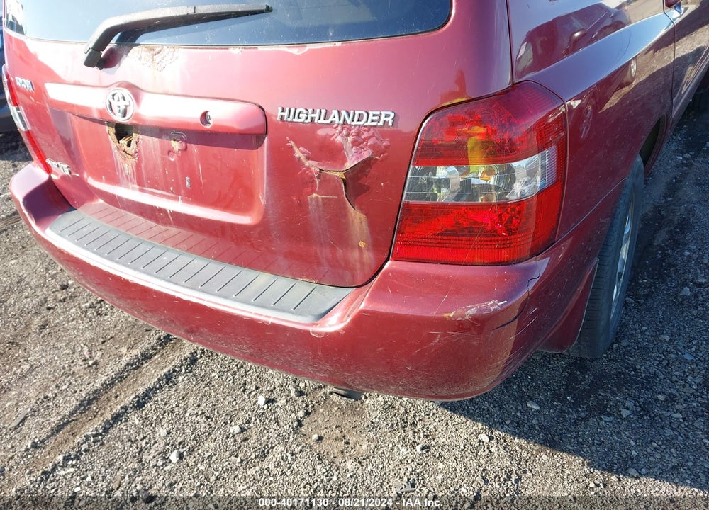 2005 TOYOTA HIGHLANDER V6 VIN: JTEEP21A150088712