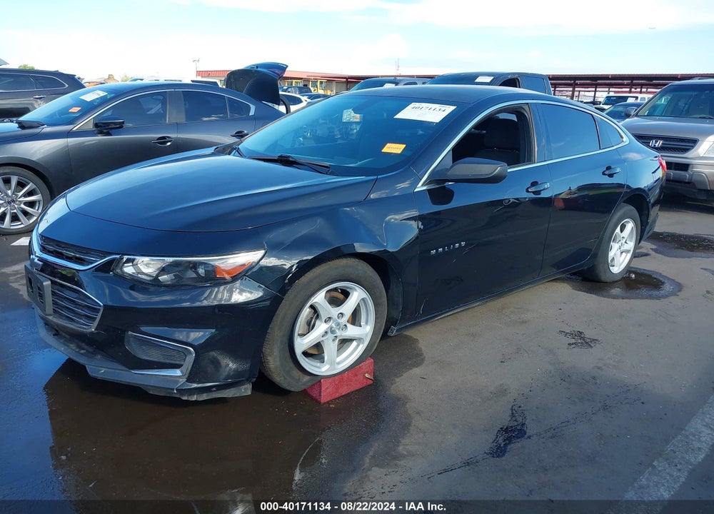2017 CHEVROLET MALIBU LS VIN: 1G1ZB5ST3HF148392
