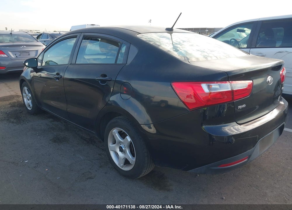 2014 KIA RIO LX VIN: KNADM4A32E6364489
