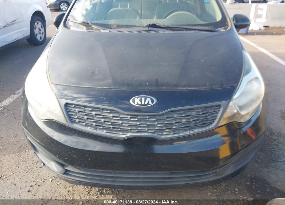 2014 KIA RIO LX VIN: KNADM4A32E6364489