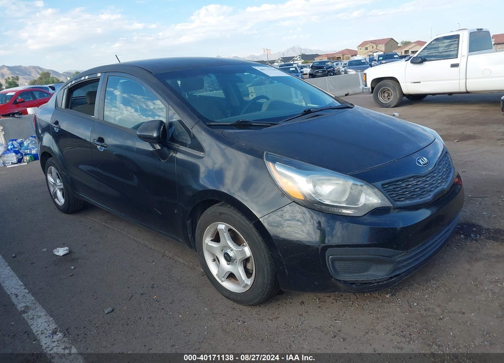 2014 KIA RIO LX VIN: KNADM4A32E6364489