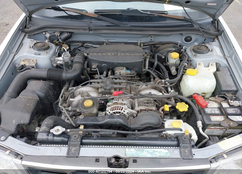 2000 SUBARU FORESTER S VIN: JF1SF6559YH709429