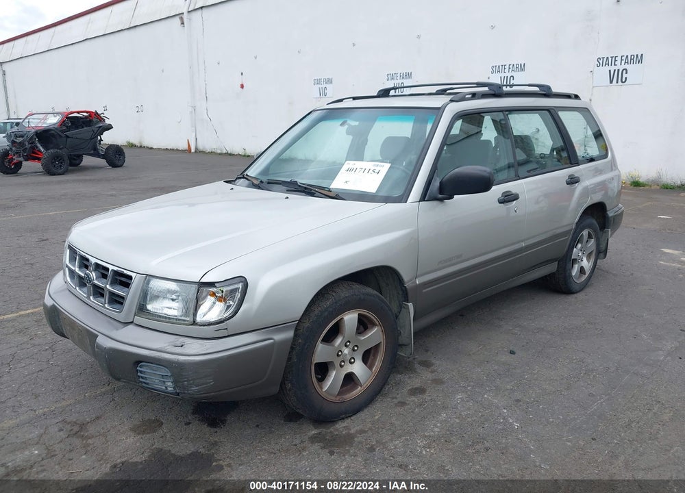 2000 SUBARU FORESTER S VIN: JF1SF6559YH709429