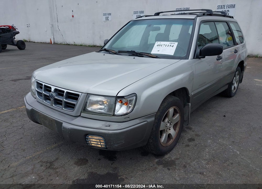 2000 SUBARU FORESTER S VIN: JF1SF6559YH709429
