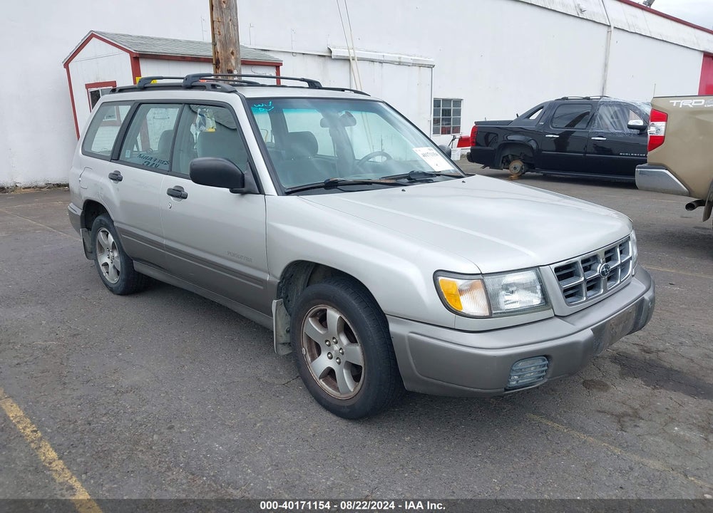 2000 SUBARU FORESTER S VIN: JF1SF6559YH709429
