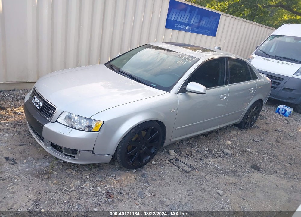 2004 AUDI A4 VIN: WAULT68E14A220655