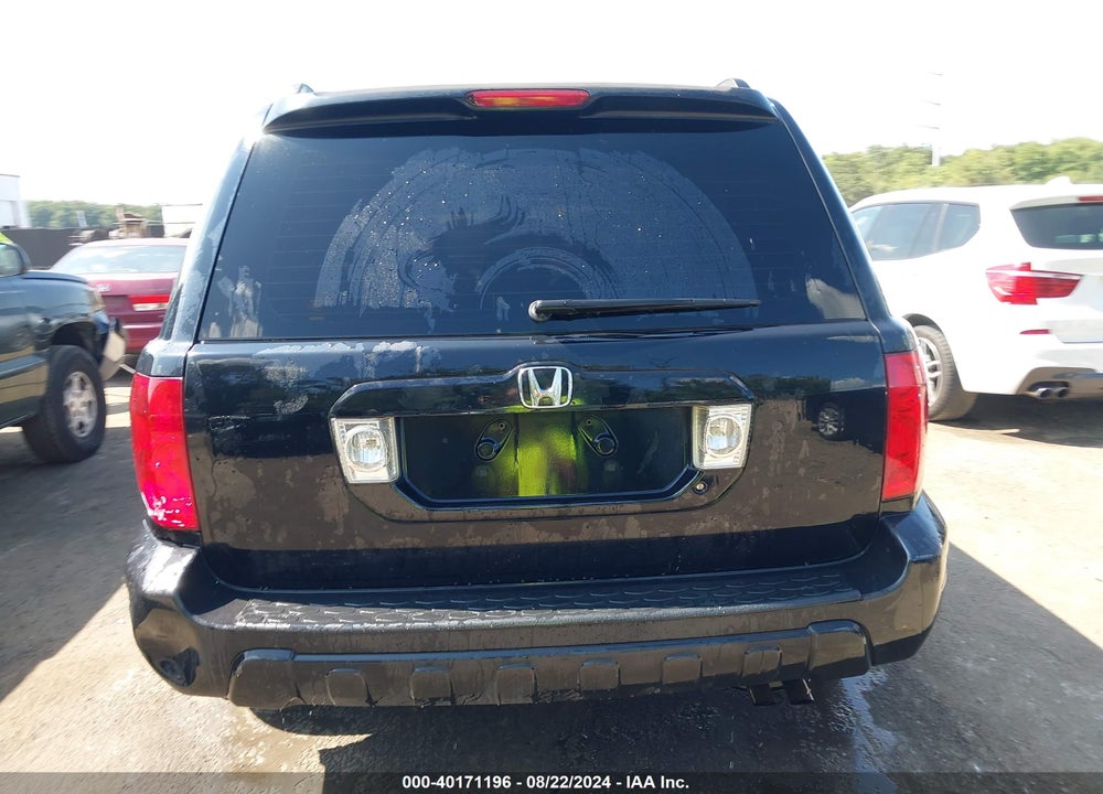 2003 HONDA PILOT EX-L VIN: 2HKYF18603H597075