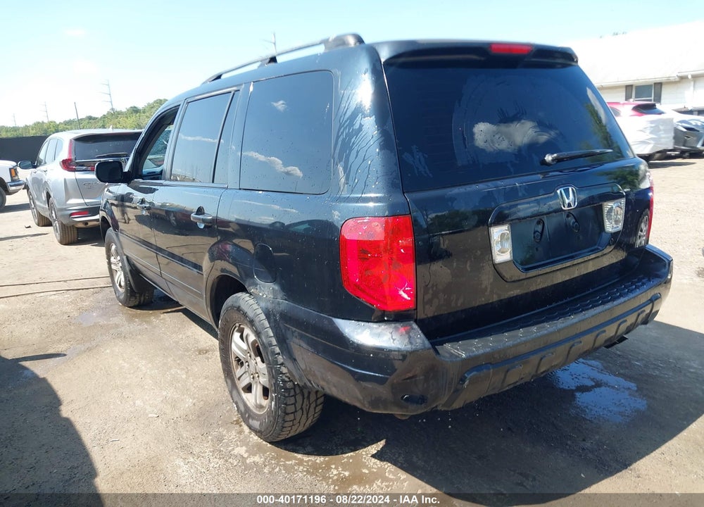 2003 HONDA PILOT EX-L VIN: 2HKYF18603H597075