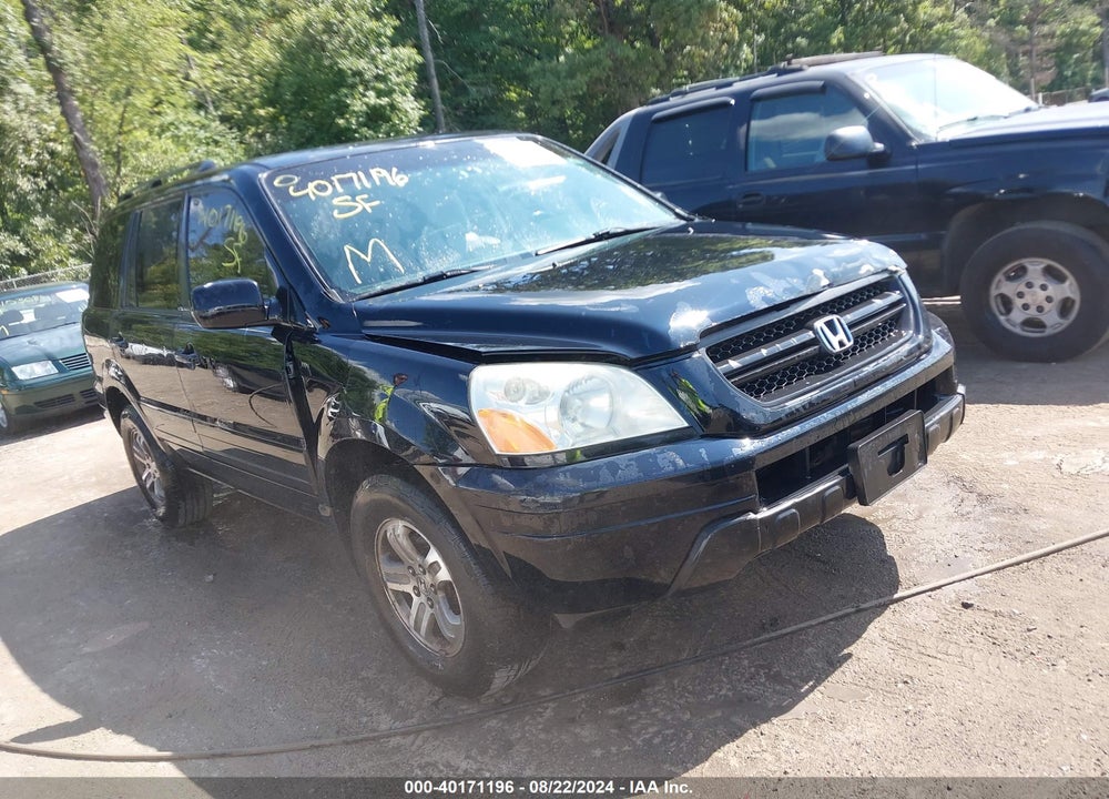 2003 HONDA PILOT EX-L VIN: 2HKYF18603H597075