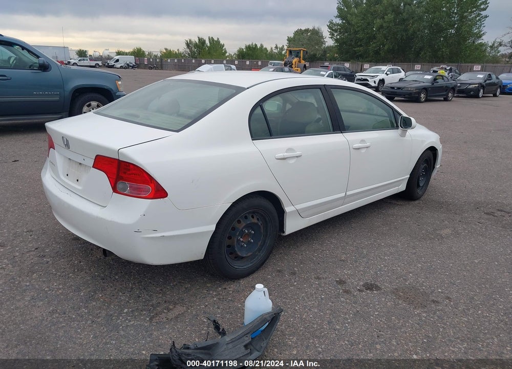 2007 HONDA CIVIC LX VIN: 1HGFA15577L123564