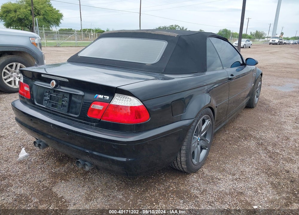 2004 BMW M3 VIN: WBSBR93404PK06880