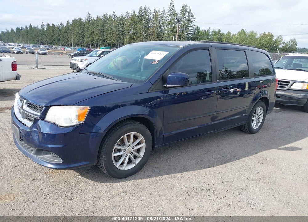 2014 DODGE GRAND CARAVAN SXT VIN: 2C4RDGCG1ER267495