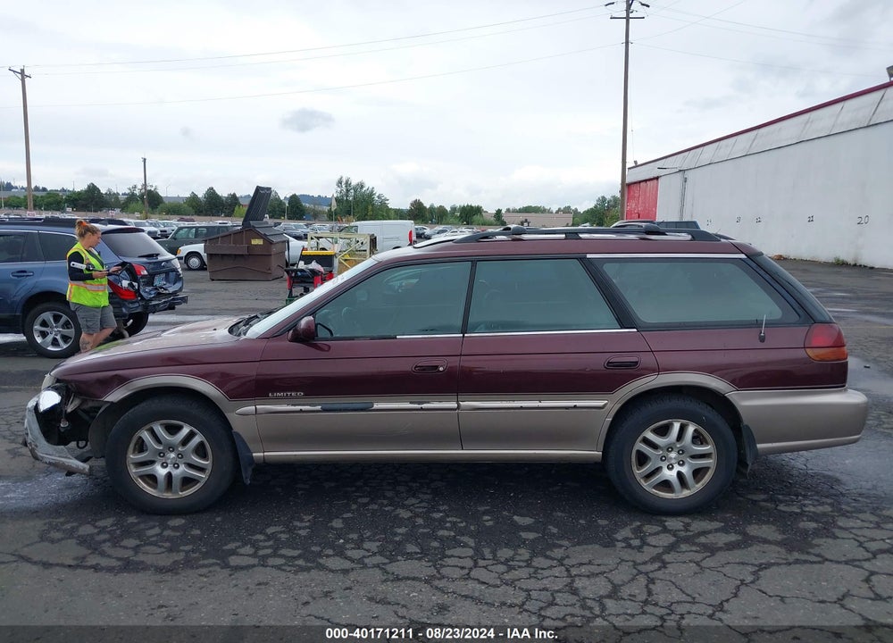 1999 SUBARU LEGACY 30TH ANN. OUTBACK LTD./OUTBACK VIN: 4S3BG6858X7605909
