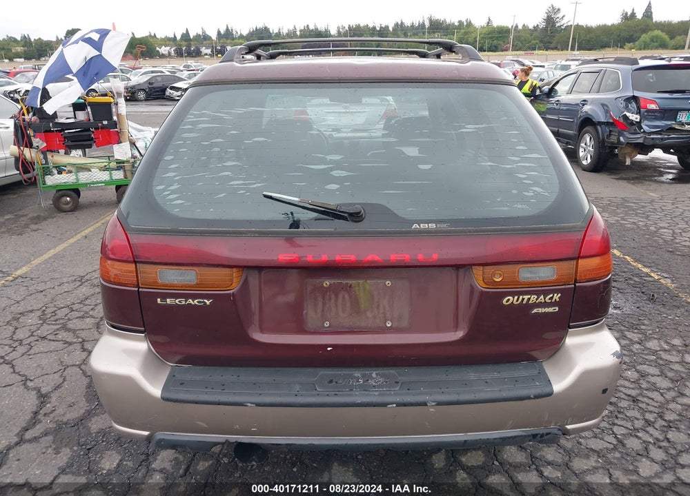 1999 SUBARU LEGACY 30TH ANN. OUTBACK LTD./OUTBACK VIN: 4S3BG6858X7605909
