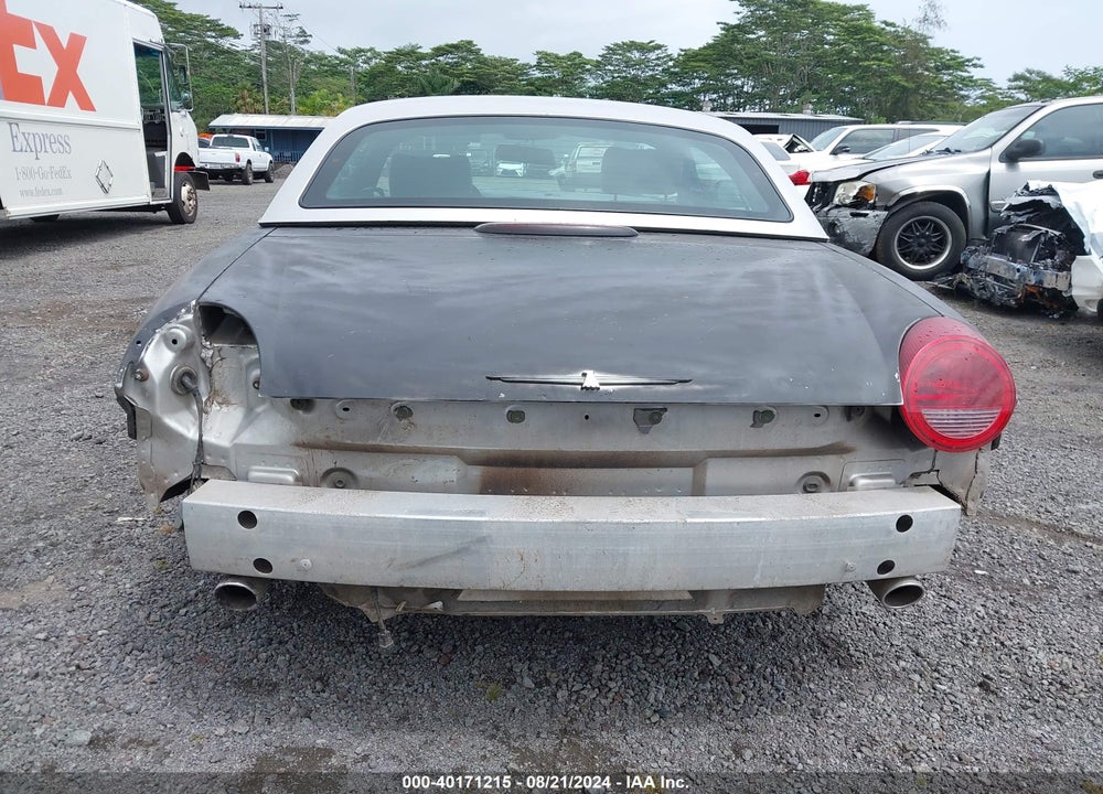 2004 FORD THUNDERBIRD VIN: 1FAHP60A84Y105148