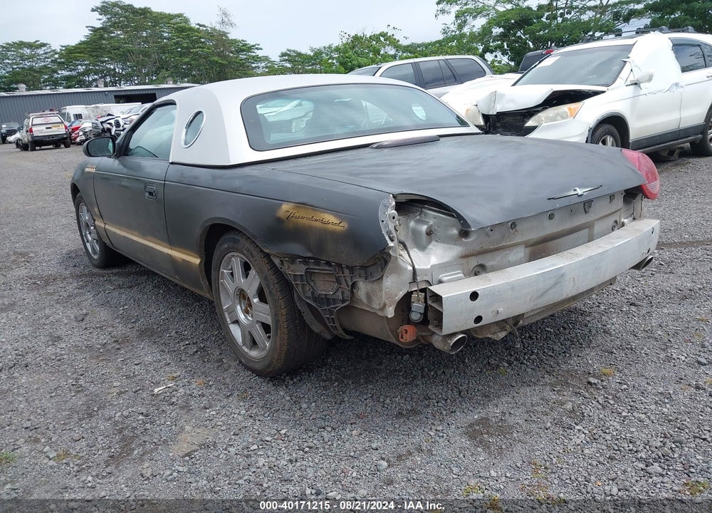 2004 FORD THUNDERBIRD VIN: 1FAHP60A84Y105148