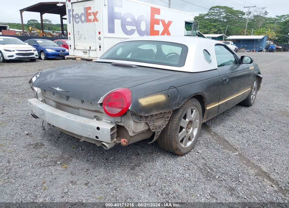2004 FORD THUNDERBIRD VIN: 1FAHP60A84Y105148