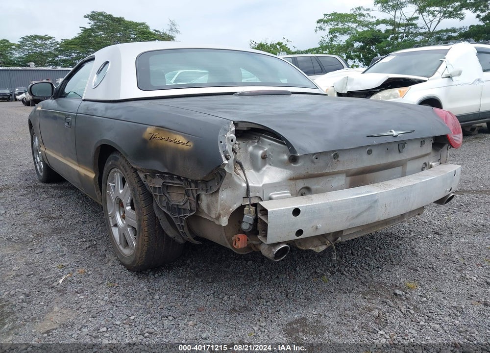 2004 FORD THUNDERBIRD VIN: 1FAHP60A84Y105148