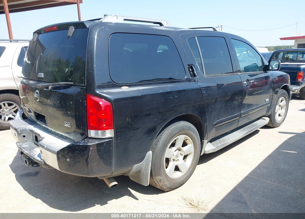 2006 NISSAN ARMADA SE VIN: 5N1AA08A46N729933