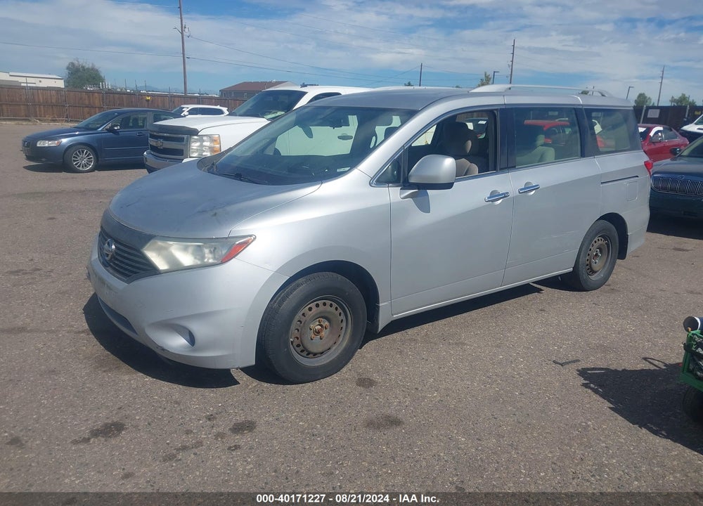 2013 NISSAN QUEST S VIN: JN8AE2KP0D9071605