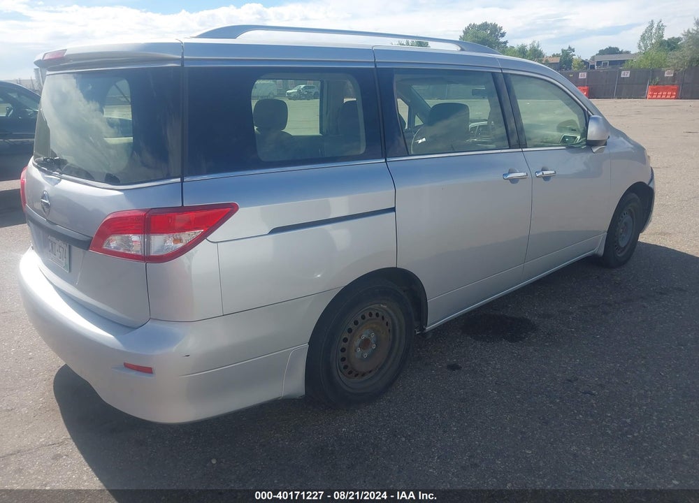 2013 NISSAN QUEST S VIN: JN8AE2KP0D9071605