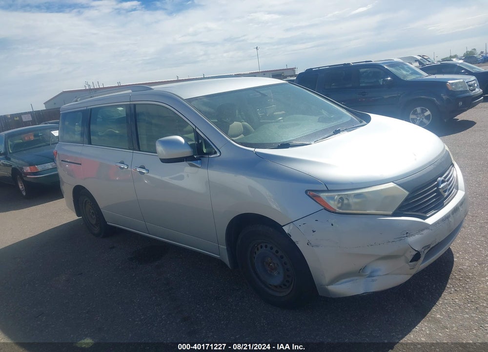 2013 NISSAN QUEST S VIN: JN8AE2KP0D9071605