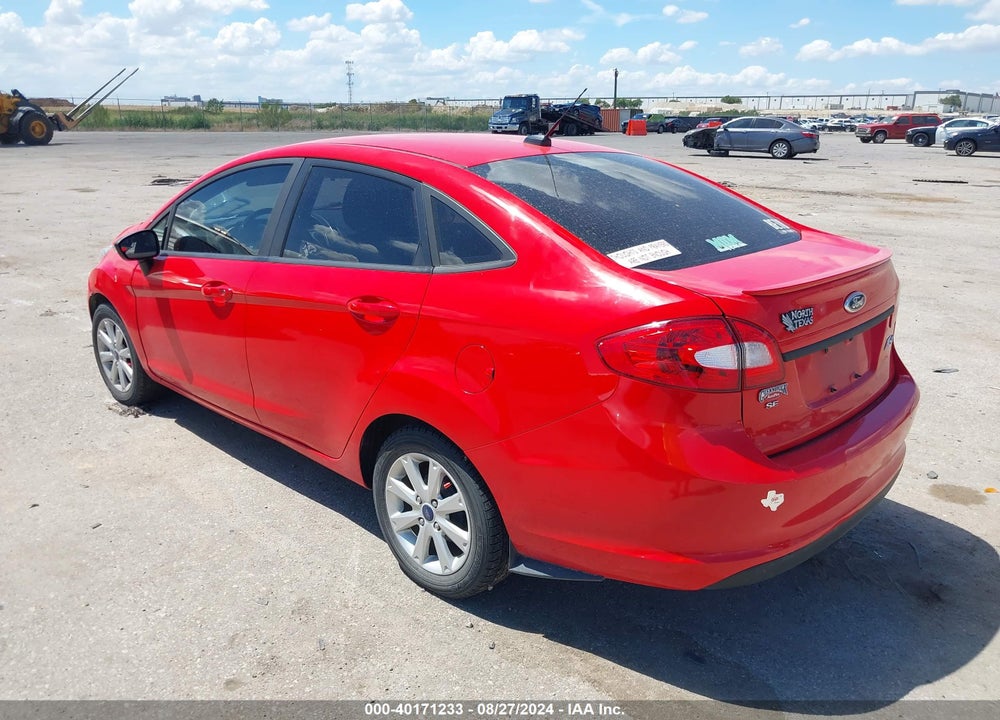 2013 FORD FIESTA SE VIN: 3FADP4BJXDM167856