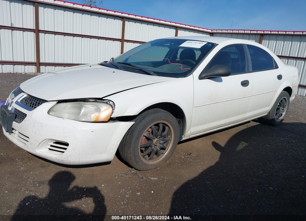 2004 DODGE STRATUS SE VIN: 1B3EL36T64N195516