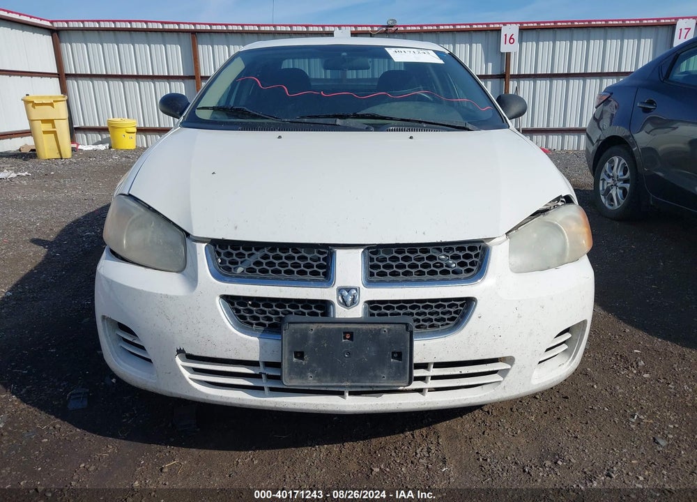 2004 DODGE STRATUS SE VIN: 1B3EL36T64N195516