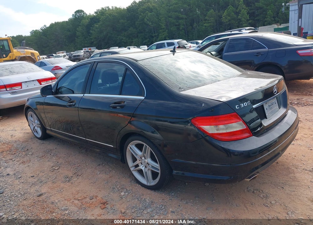 2009 MERCEDES-BENZ C 300 LUXURY/SPORT VIN: WDDGF54X99F234056