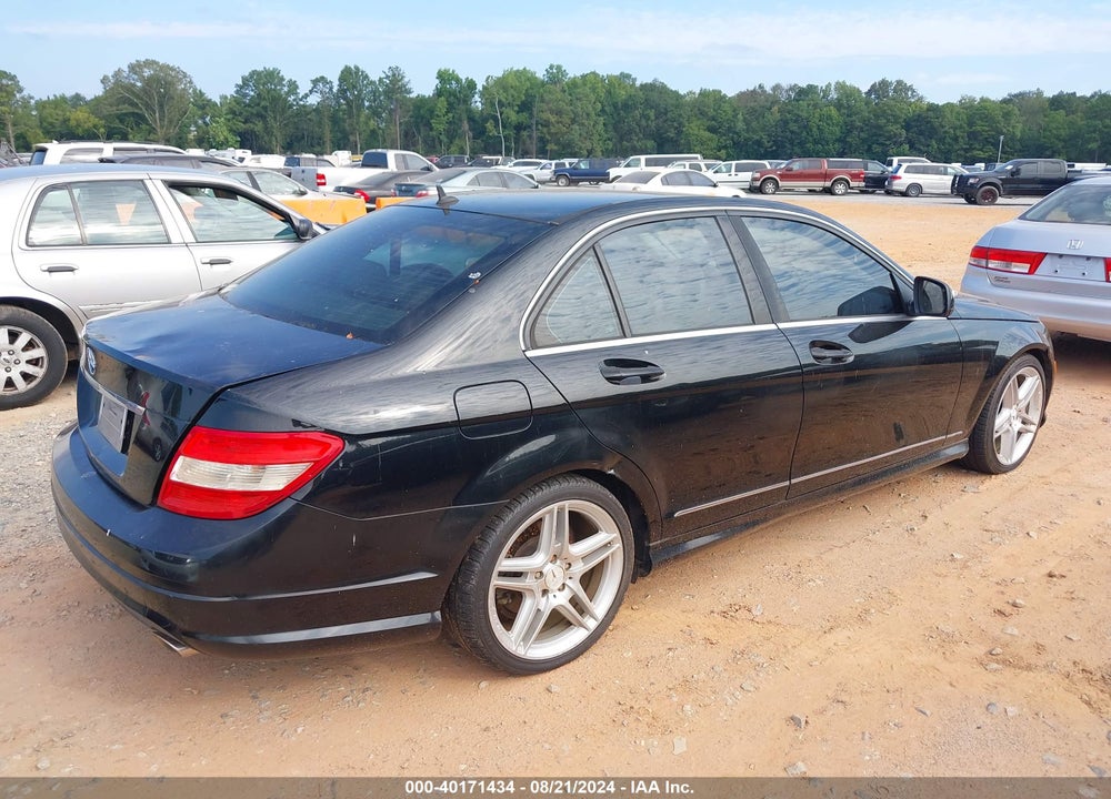 2009 MERCEDES-BENZ C 300 LUXURY/SPORT VIN: WDDGF54X99F234056