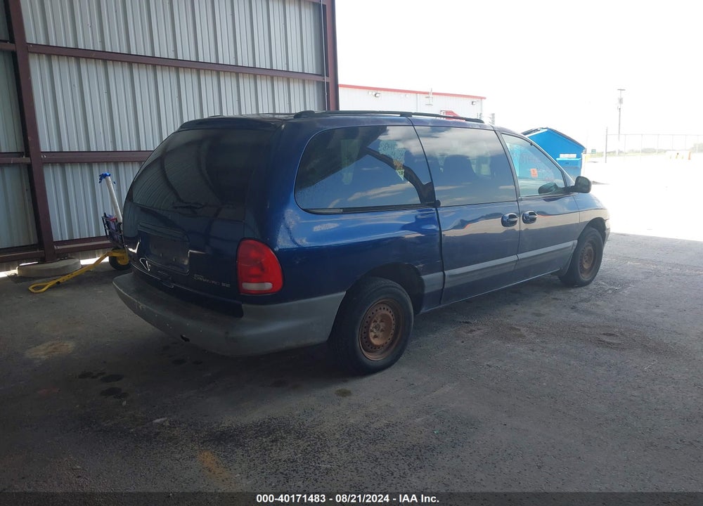 2000 DODGE GRAND CARAVAN SE VIN: 2B4GP443XYR792985