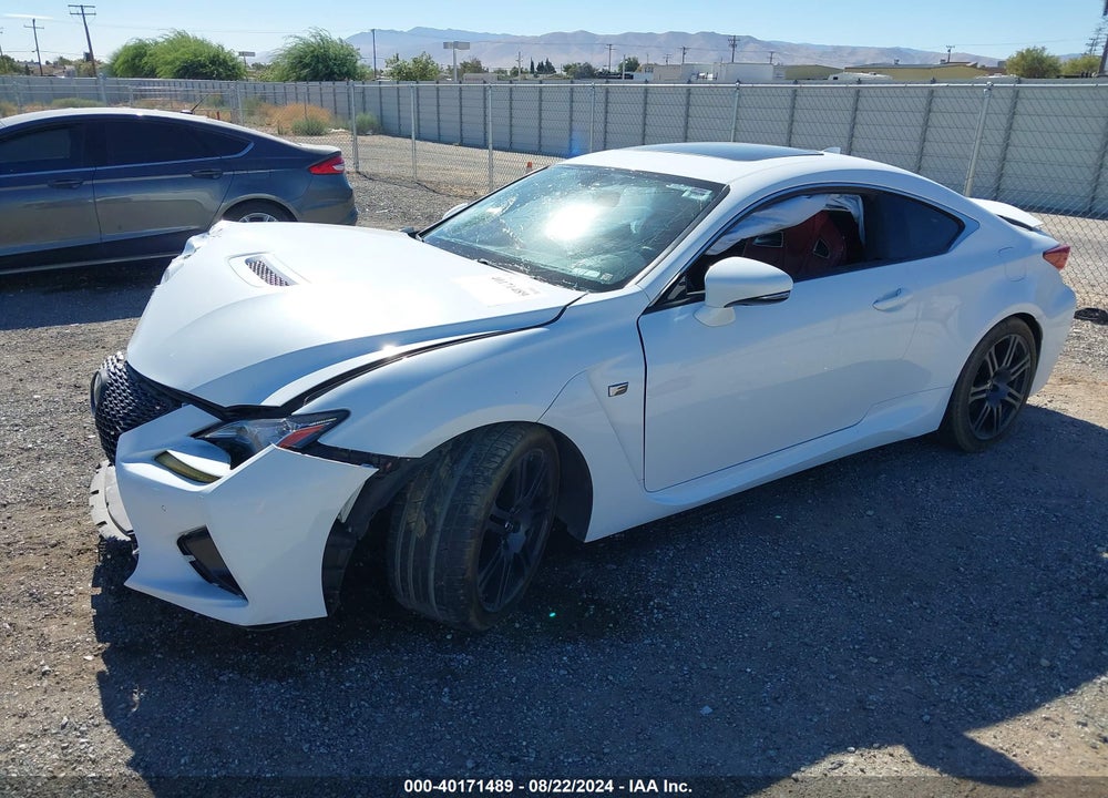 2015 LEXUS RC-F VIN: JTHHP5BC7F5000588