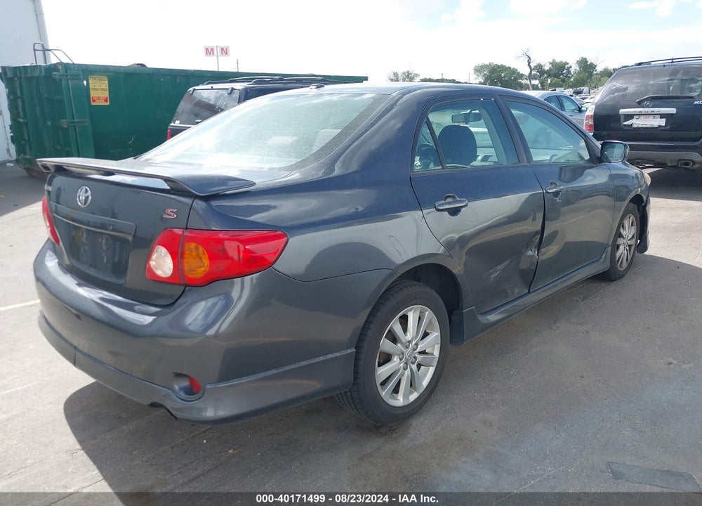 2009 TOYOTA COROLLA S VIN: 1NXBU40E19Z088767