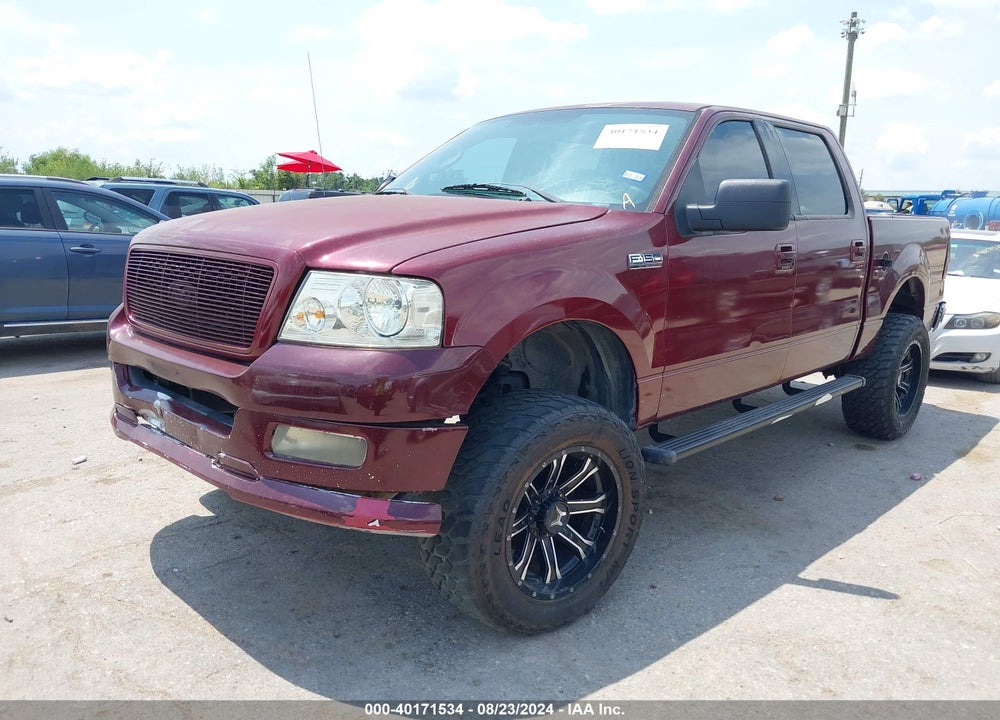 2004 FORD F-150 LARIAT/XLT VIN: 1FTPW12594KC50021