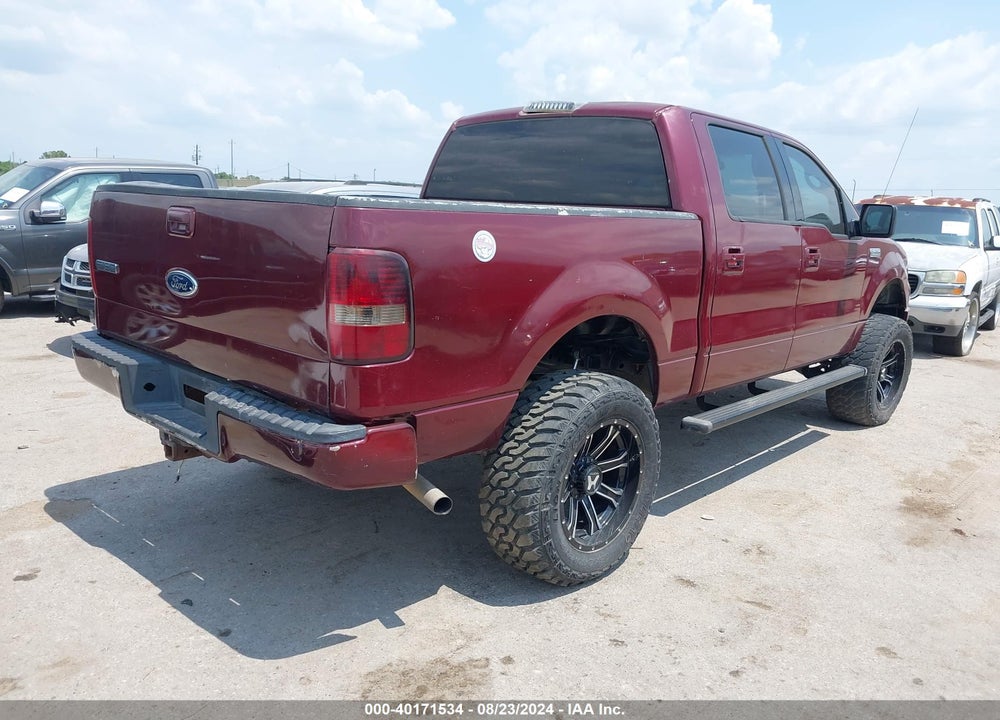 2004 FORD F-150 LARIAT/XLT VIN: 1FTPW12594KC50021
