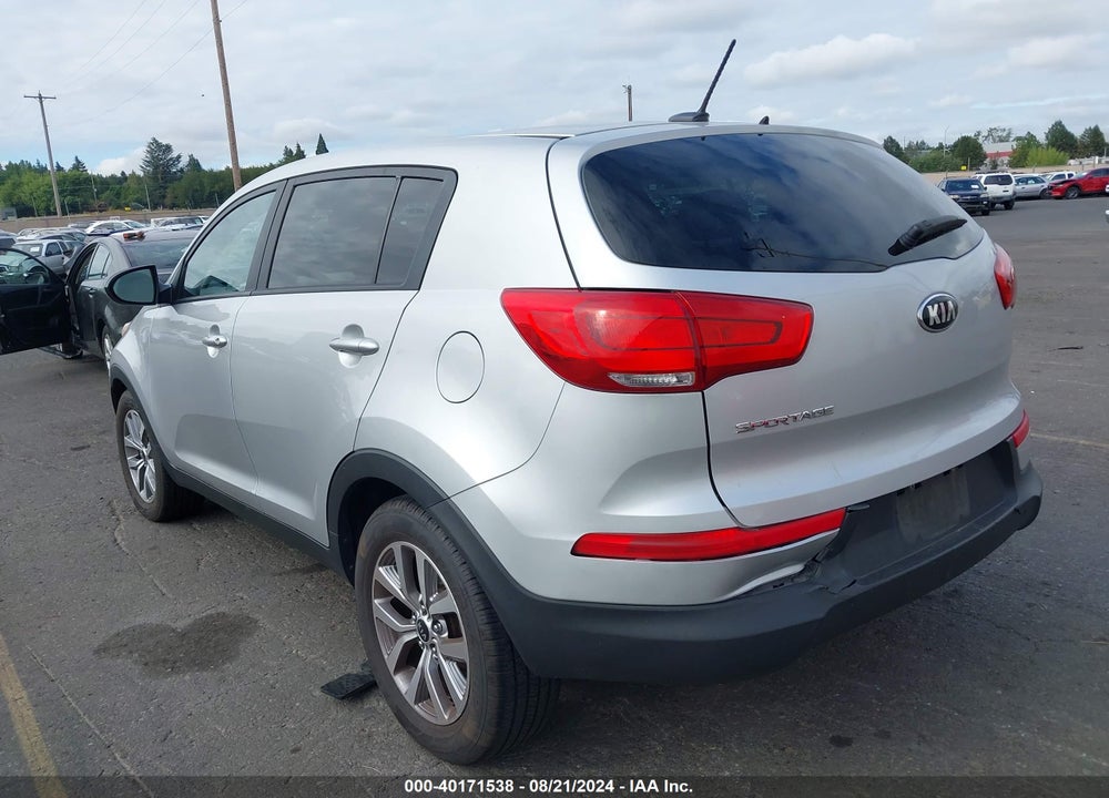 2016 KIA SPORTAGE LX VIN: KNDPB3AC8G7864668