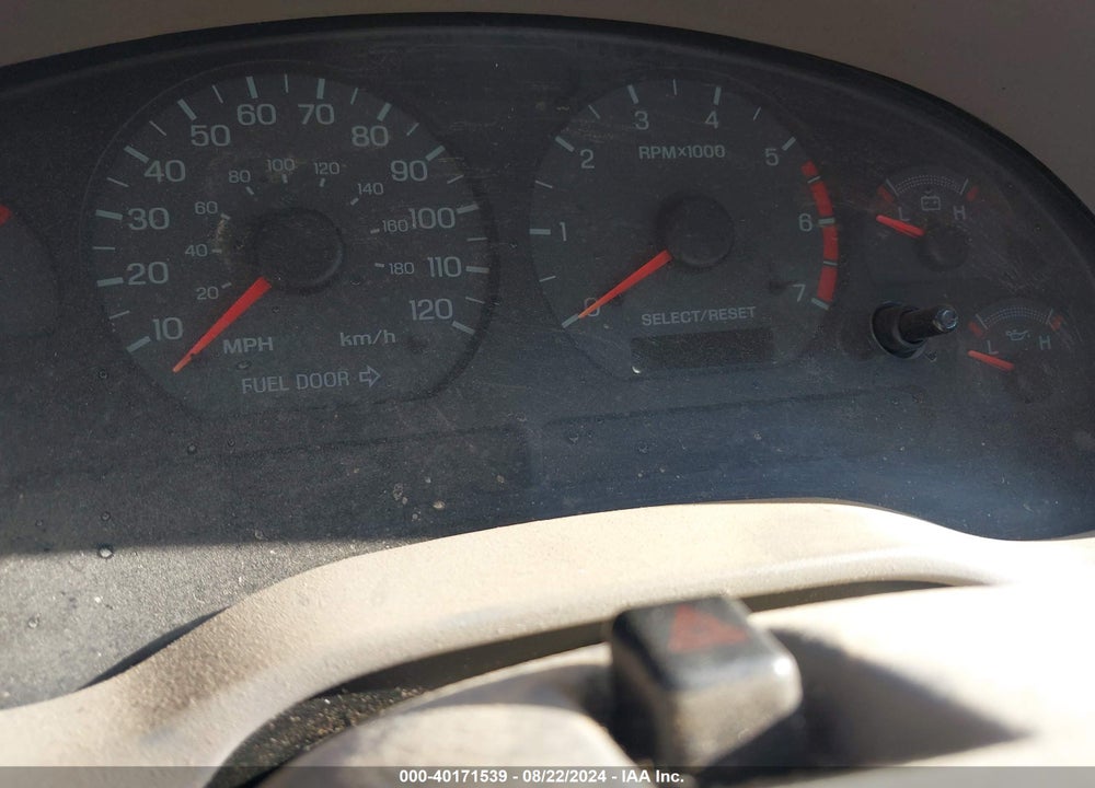 2001 FORD MUSTANG VIN: 1FAFP44471F187879