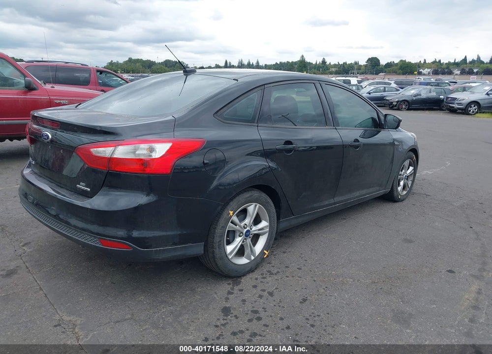2014 FORD FOCUS VIN: 1FADP3F24EL163141