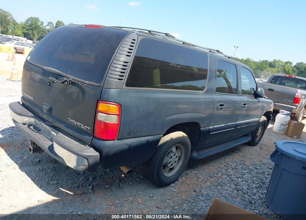 2001 CHEVROLET SUBURBAN 1500 LT VIN: 3GNEC16T51G175028