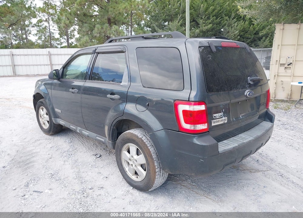 2008 FORD ESCAPE VIN: 1FMCU03ZX8KE74402