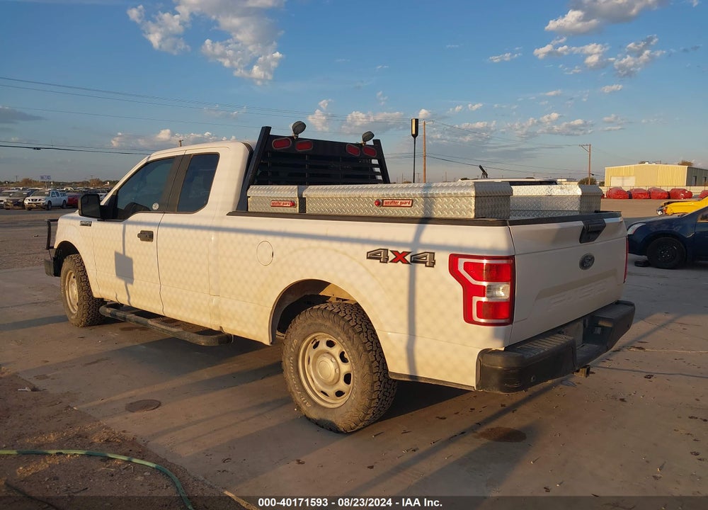 2019 FORD F-150 XL VIN: 1FTFX1E55KKD17389