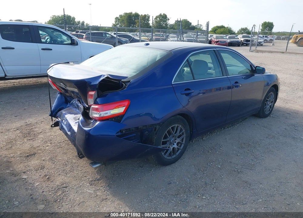 2010 TOYOTA CAMRY XLE V6 VIN: JTNBK3EK3A3048179
