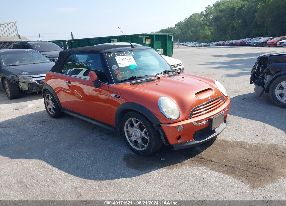 2005 MINI COOPER S VIN: WMWRH33425TF83077