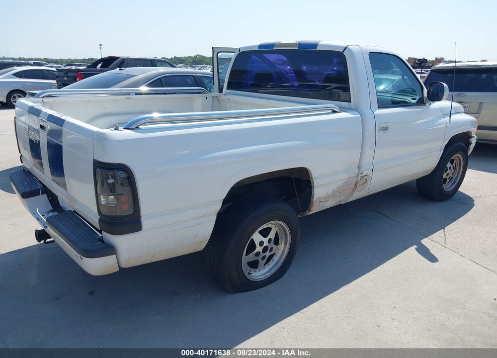 1998 DODGE RAM 1500 ST VIN: 1B7HC16Z6WS636568