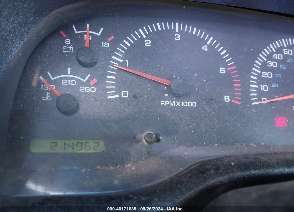 1998 DODGE RAM 1500 ST VIN: 1B7HC16Z6WS636568