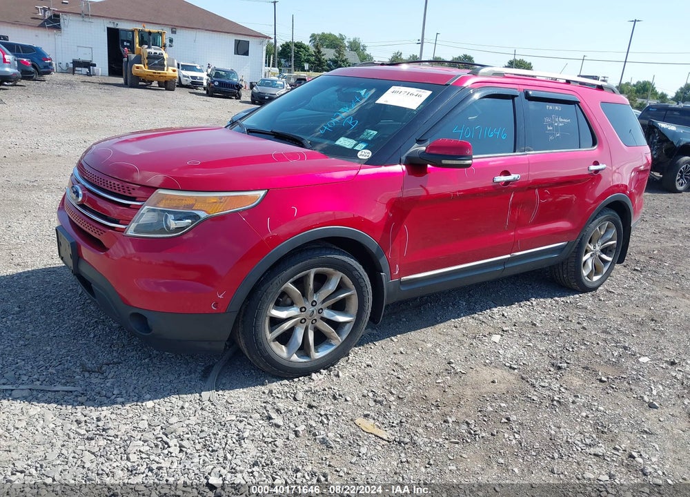 2011 FORD EXPLORER LIMITED VIN: 1FMHK8F87BGA36976