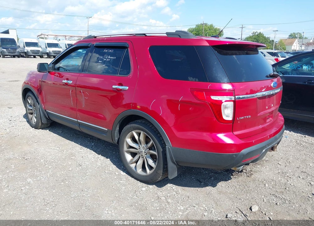 2011 FORD EXPLORER LIMITED VIN: 1FMHK8F87BGA36976
