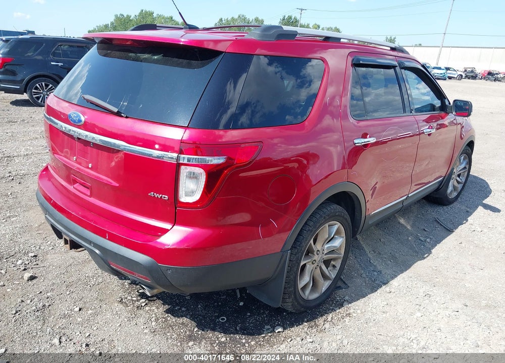 2011 FORD EXPLORER LIMITED VIN: 1FMHK8F87BGA36976