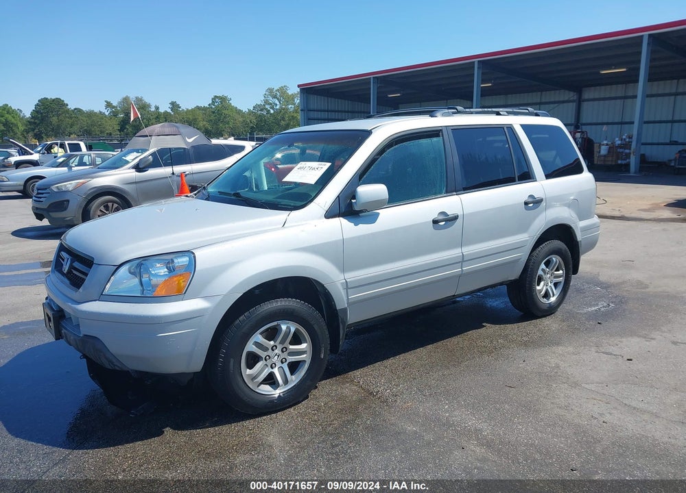 2004 HONDA PILOT EX-L VIN: 2HKYF18604H547083